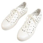 Yohji Yamamoto Eyelets Sneakers in white 211128